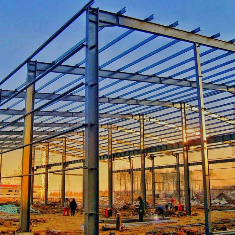 Industrial building exterior